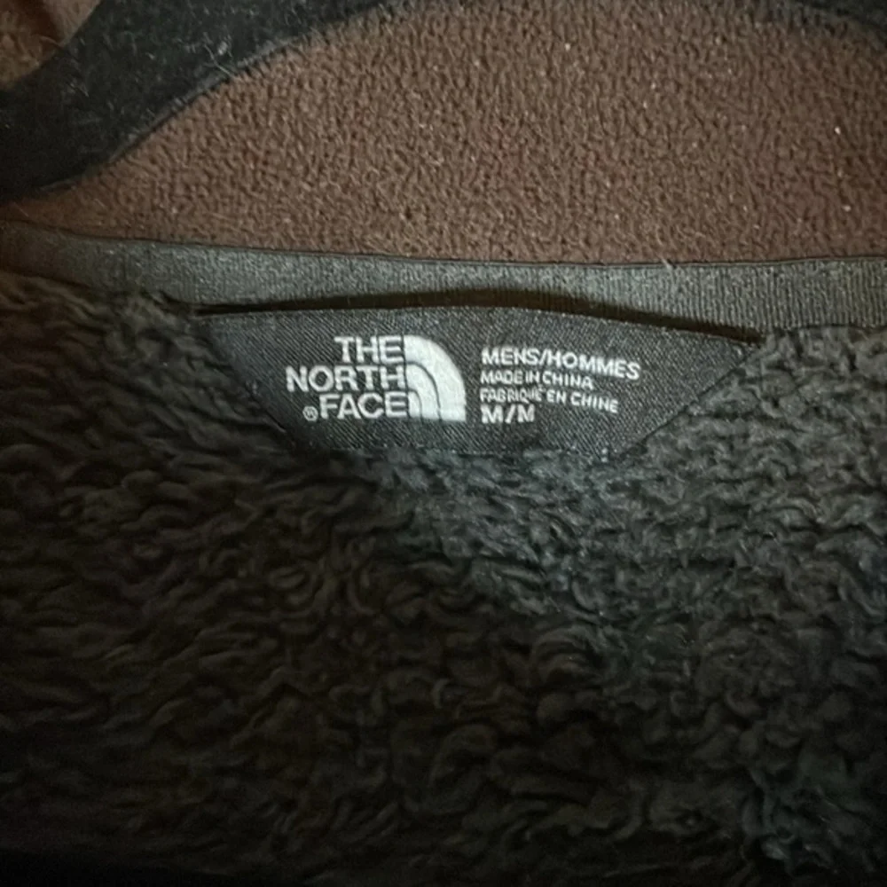 The North Face Men’s Fleece Jacket Brown with Grey Accents Size Medium‎